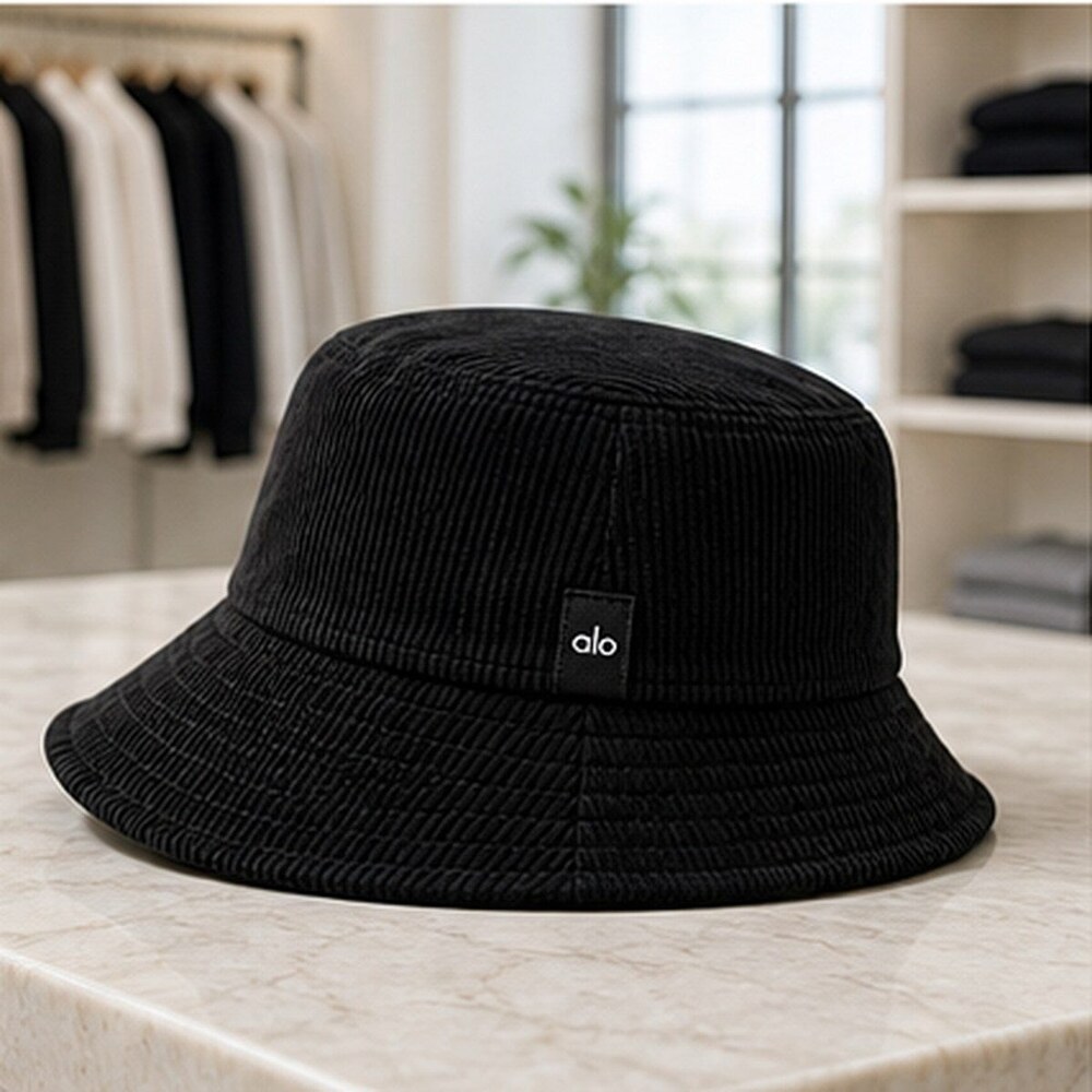 ALO Yoga Black Tennis Bucket Hat NWT - Picture 1 of 8